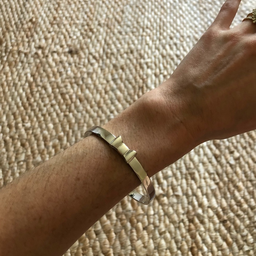 Kate Spade Silver Bow Bracelet